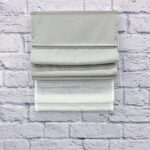 Двойная римская штора c карнизом Lotos/ v25