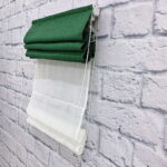 Двойная римская штора c карнизом Kora/ 116 — изображение 5